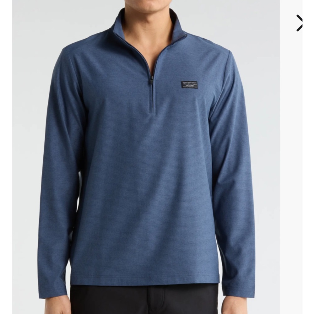 Travis Mathew Flight Tracker Half Zip Pullover - image 1